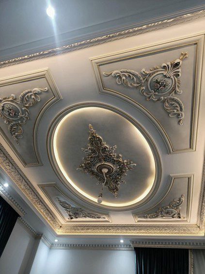  Intricate patterns for ceiling design in POP