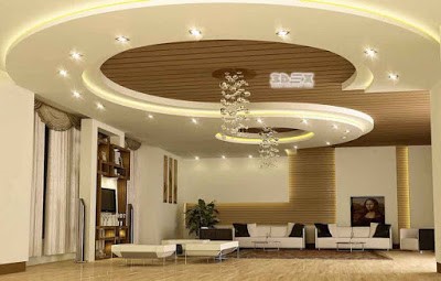 POP ceiling design with curves