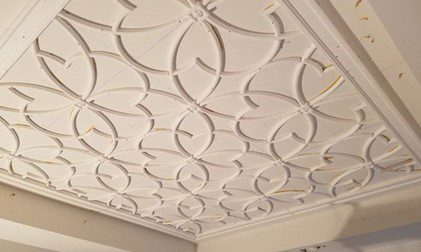 Traditional POP ceiling design for hall