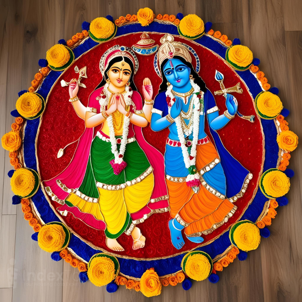 Radha-Krishna-Rangoli.