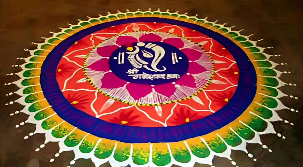 sanskar bharati rangoli design