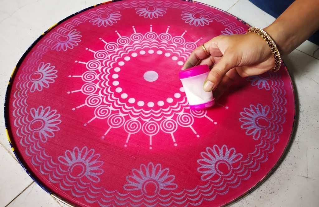 stencil rangoli